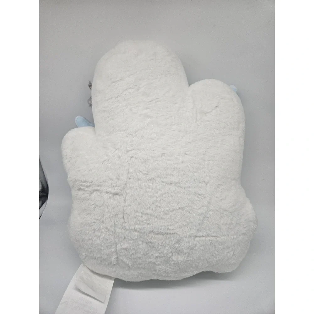 NWT Viral Olive Martini Ghost Faux Fur Plush Halloween Summerween Pillow